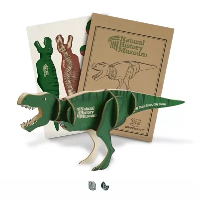 BRANDCRAFT Tyrannosaurus Rex Wooden Model Kit