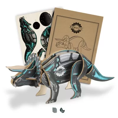 BRANDCRAFT Triceratops Wooden Model Kit
