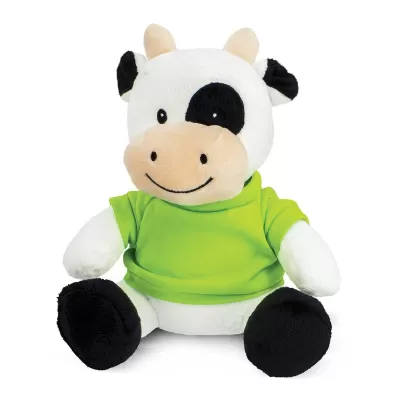 branded Cow Plush Toy, from our range of promotional Teddy Bears & Plush Toys
