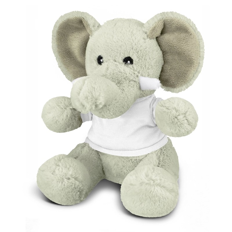 branded Elephant Plush Toy, from our range of promotional Teddy Bears & Plush Toys