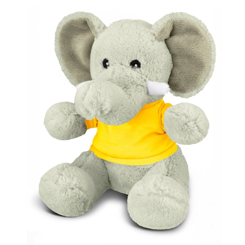 branded Elephant Plush Toy, from our range of promotional Teddy Bears & Plush Toys