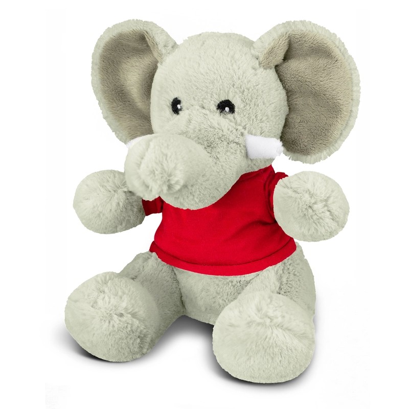 branded Elephant Plush Toy, from our range of promotional Teddy Bears & Plush Toys