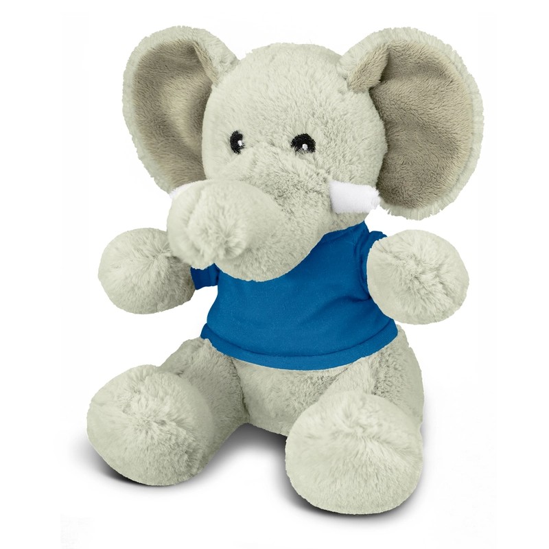branded Elephant Plush Toy, from our range of promotional Teddy Bears & Plush Toys
