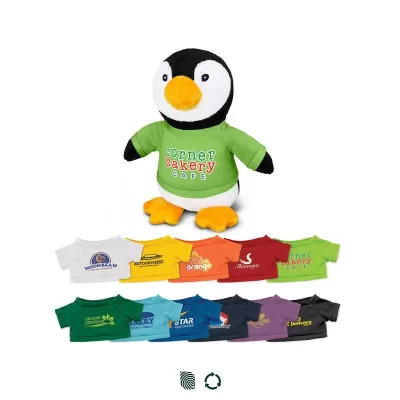 branded Penguin Plush Toy, from our range of promotional Teddy Bears & Plush Toys