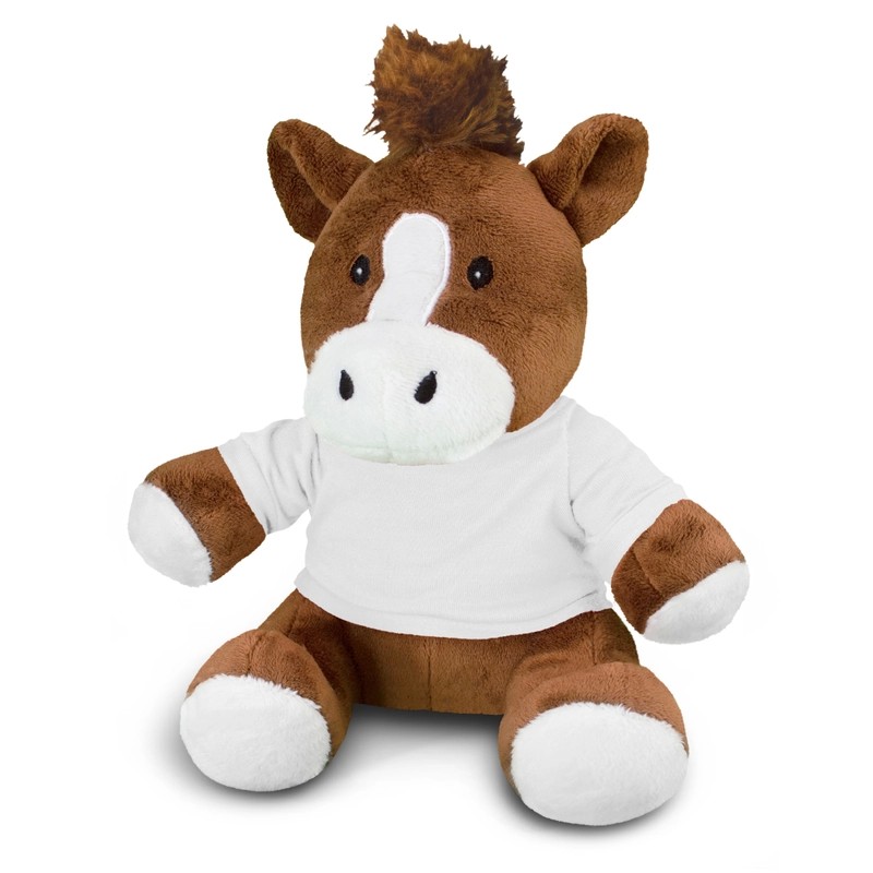 branded Horse Plush Toy, from our range of promotional Teddy Bears & Plush Toys