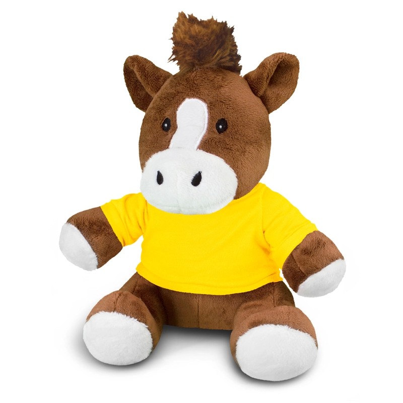 branded Horse Plush Toy, from our range of promotional Teddy Bears & Plush Toys