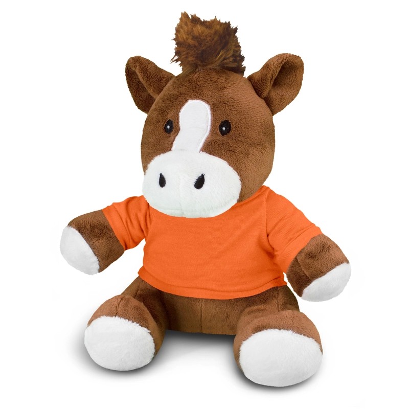 branded Horse Plush Toy, from our range of promotional Teddy Bears & Plush Toys