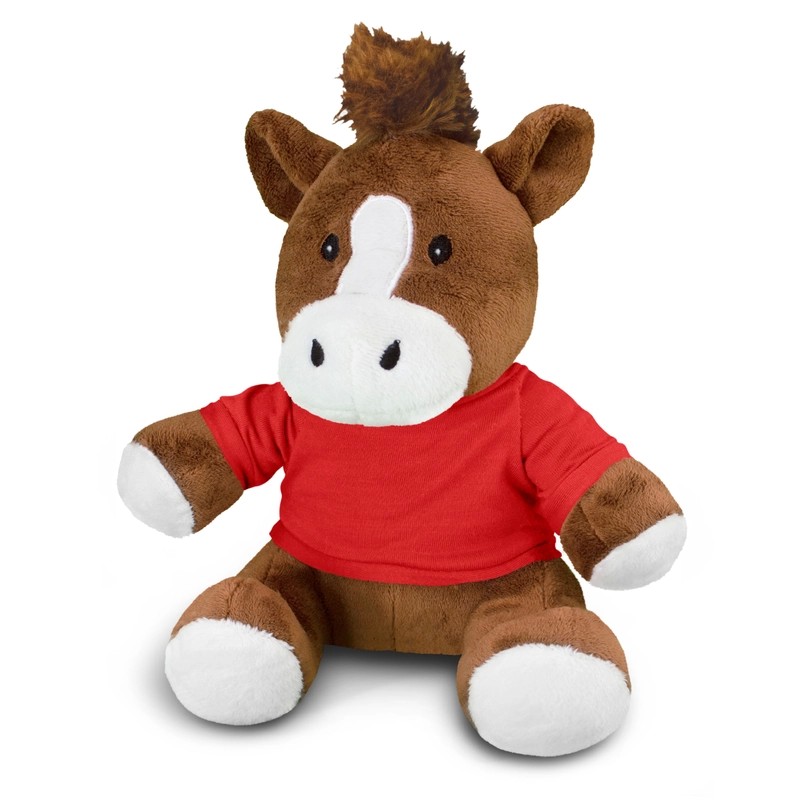 branded Horse Plush Toy, from our range of promotional Teddy Bears & Plush Toys