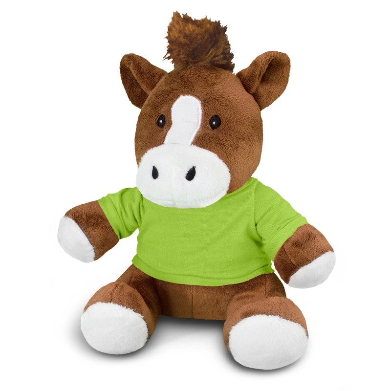 branded Horse Plush Toy, from our range of promotional Teddy Bears & Plush Toys