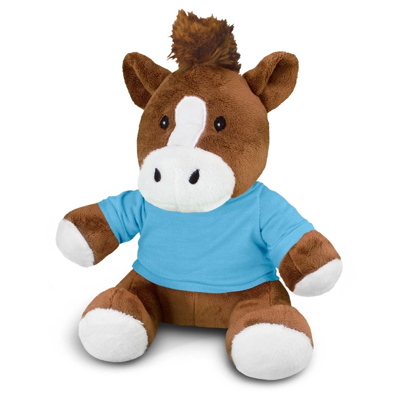 branded Horse Plush Toy, from our range of promotional Teddy Bears & Plush Toys