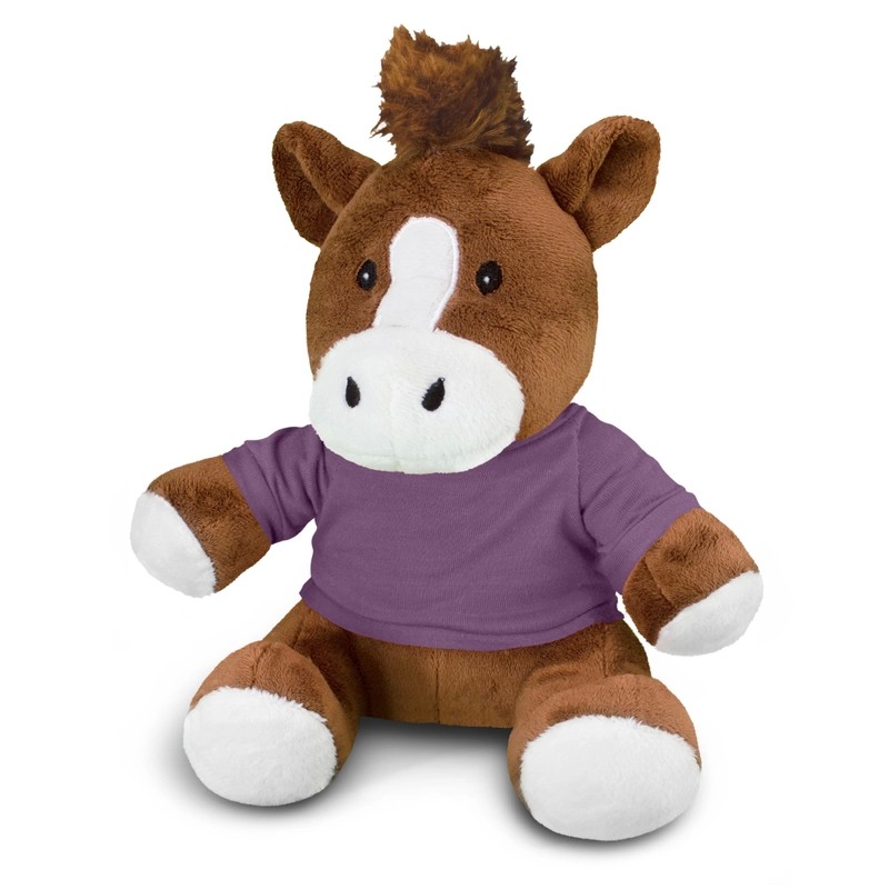 branded Horse Plush Toy, from our range of promotional Teddy Bears & Plush Toys