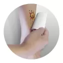 51 x 76mm Temporary Foil Tattoo