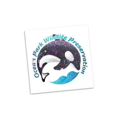 51 x 51mm Temporary Glitter Tattoo