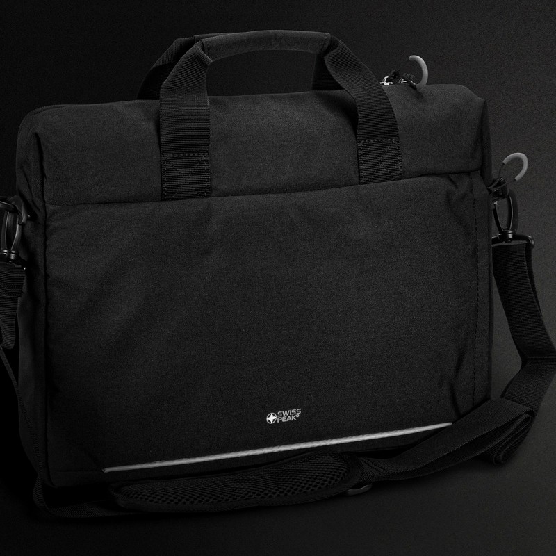Swiss Peak RFID Polyester Laptop Bag