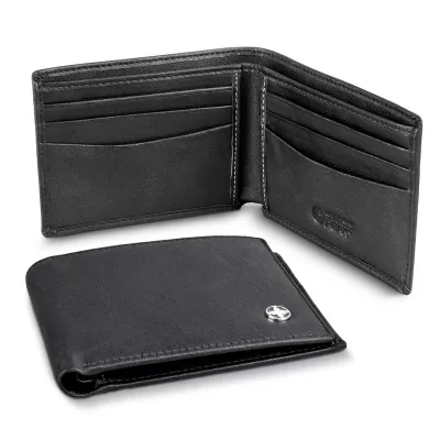 Swiss Peak Anti-Skimming PU Wallet