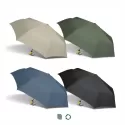 RPET Auto Open Wooden Handle Compact Umbrella