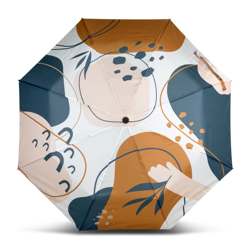 Full Colour Auto Open Compact Umbrella