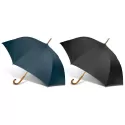 Boutique Auto Open Wooden Handle Umbrella
