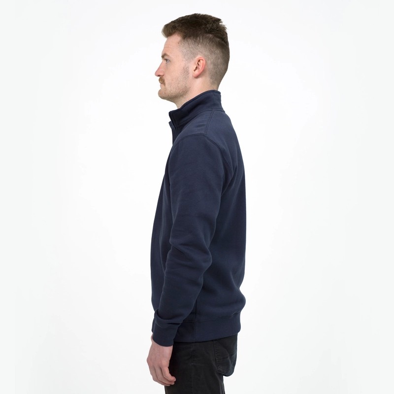 TRENDSWEAR Camden Unisex Cotton Quarter Zip