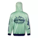 Mens Custom Sports Zipped Fleece Hoodie