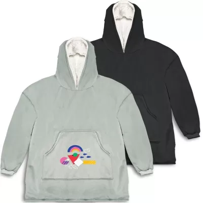 Cosmos Polyester Blanket Hoodie