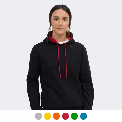 TRENDSWEAR Studio Contrast Unisex Cotton Hoodie