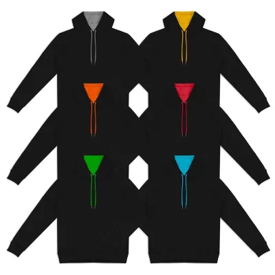 TRENDSWEAR Studio Contrast Unisex Cotton Hoodie