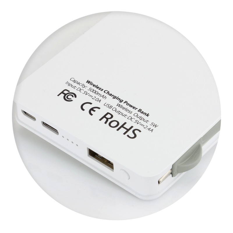 Jarvis 5000mAh Wireless Charging Power Bank