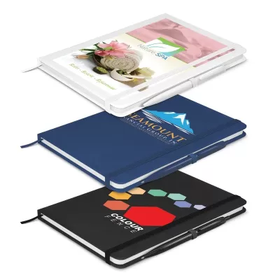Omega A5 PU Notebook with Pen
