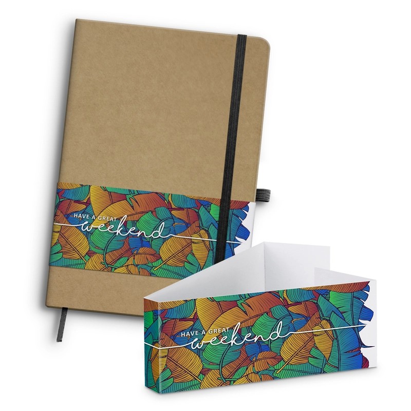 Sienna A5 Kraft Notebook