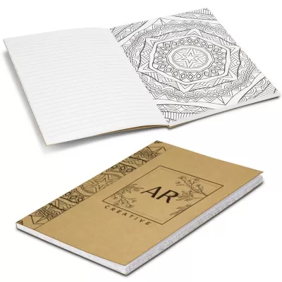 Mindfulness A5 Cardboard Notebook