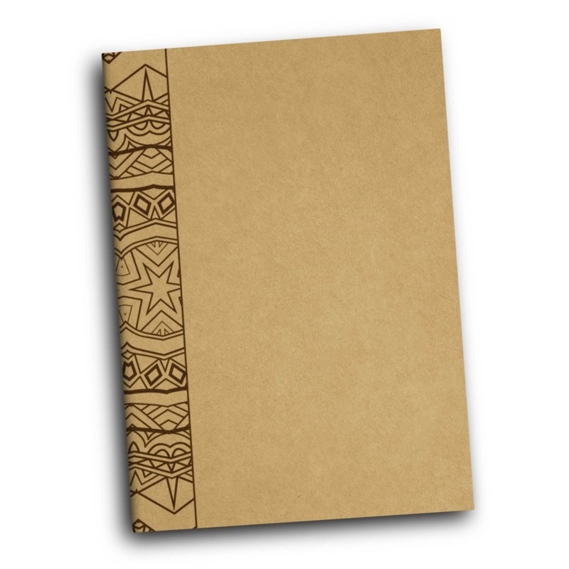 Mindfulness A5 Cardboard Notebook
