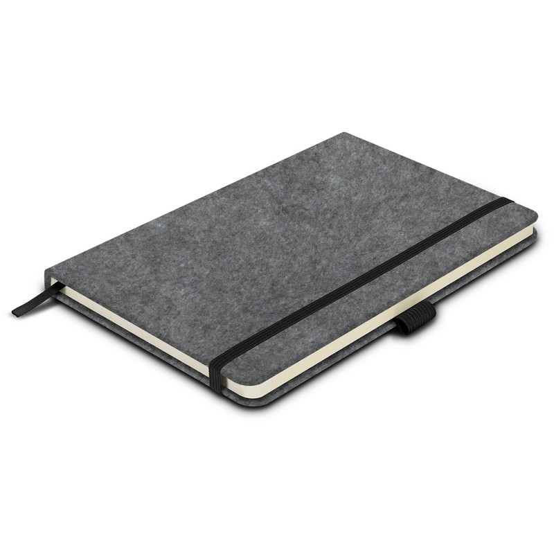 A5 RPET Felt Hard Cover Notebook