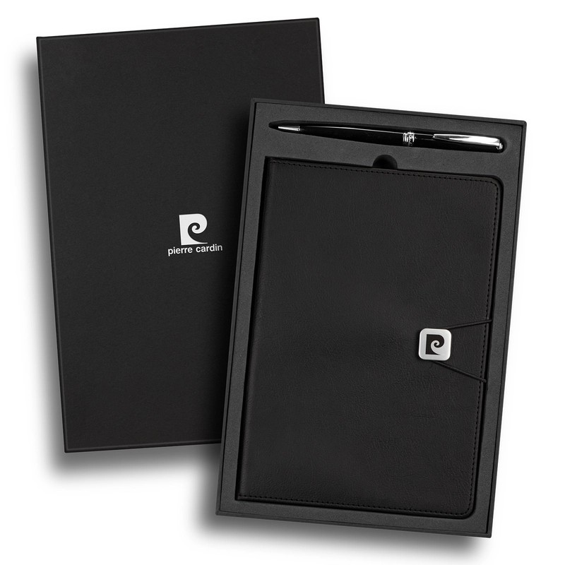 Pierre Cardin Biarritz Paper Notebook and Pen Gift Set