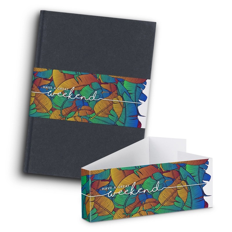 Recycled A5 Cotton Hard Cover Notebook
