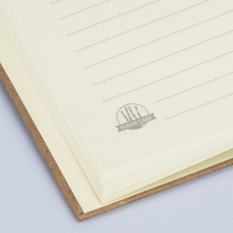 Sugarcane A5 Paper Hard Cover Notebook