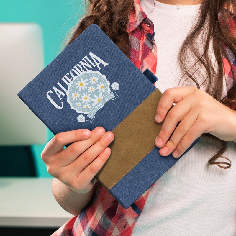 Denim A5 Paper Notebook