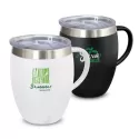 Verona 300ml Stainless Steel Vacuum Coffee Cup with Handle