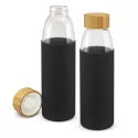 Solstice 500ml Bamboo Lid Glass Bottle