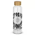 Eden 600ml Bamboo Lid Glass Bottle