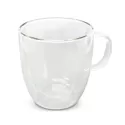 Riviera 310ml Glass Double Wall Cup