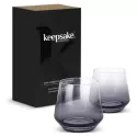 Keepsake Dusk 2 Piece Whiskey Glass Set