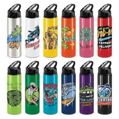 Oasis 750ml Flip Cap Aluminium Drink Bottle