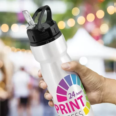 Viper 750ml Flip Cap Aluminium Drink Bottle
