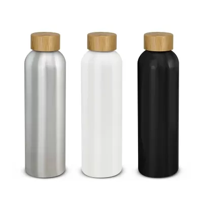 Eden 600ml Bamboo Lid Aluminium Bottle