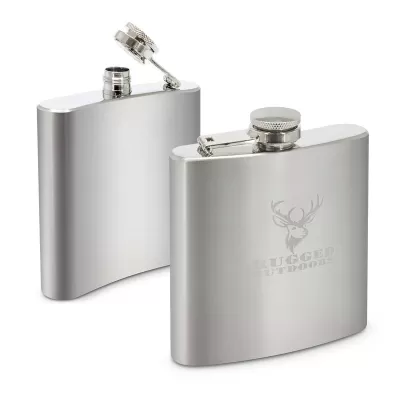 Tennessee 180ml Stainless Steel Hip Flask