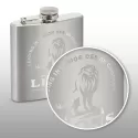 Tennessee 180ml Stainless Steel Hip Flask