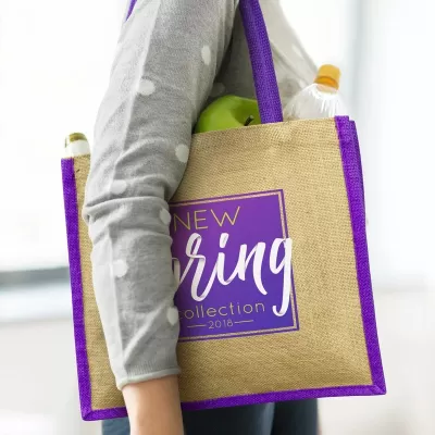 Monza 17L Jute Tote Bag