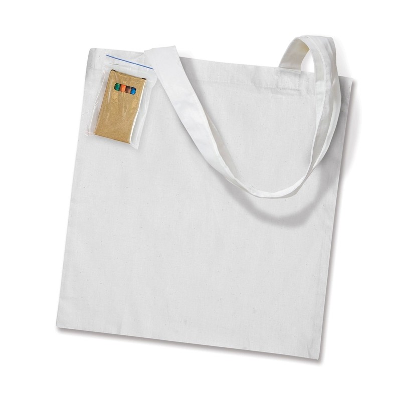 Sonnet 135gsm Cotton Colouring Tote Bag