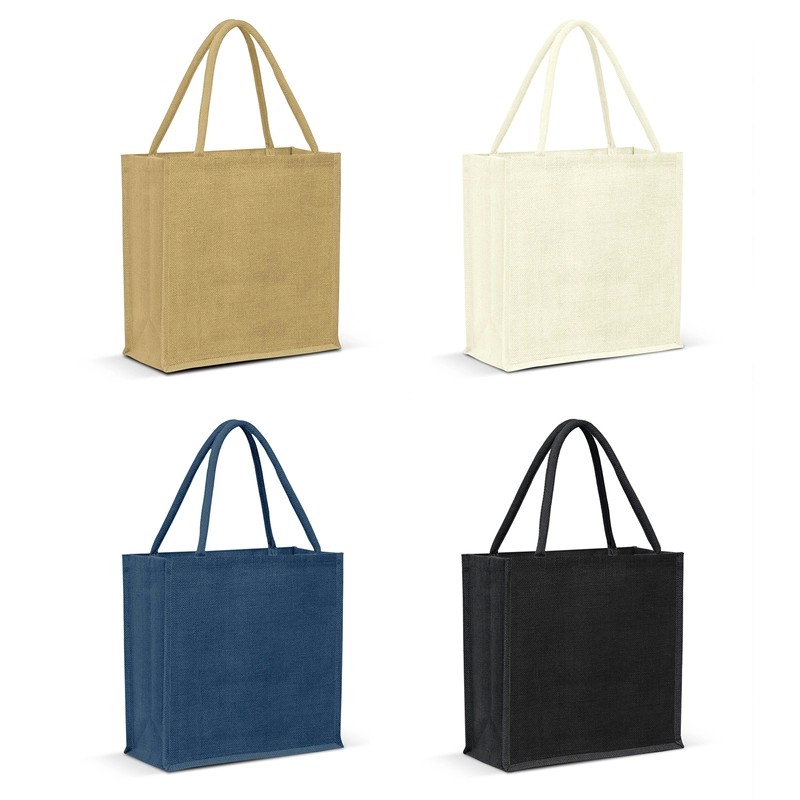 Monza 17L Colour Match Jute Tote Bag